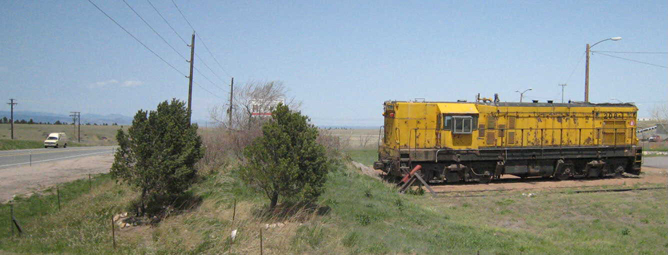 Nomad iand a railroad car